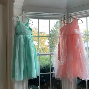 Girls size 11/12 tea party dresses or pageant dresses